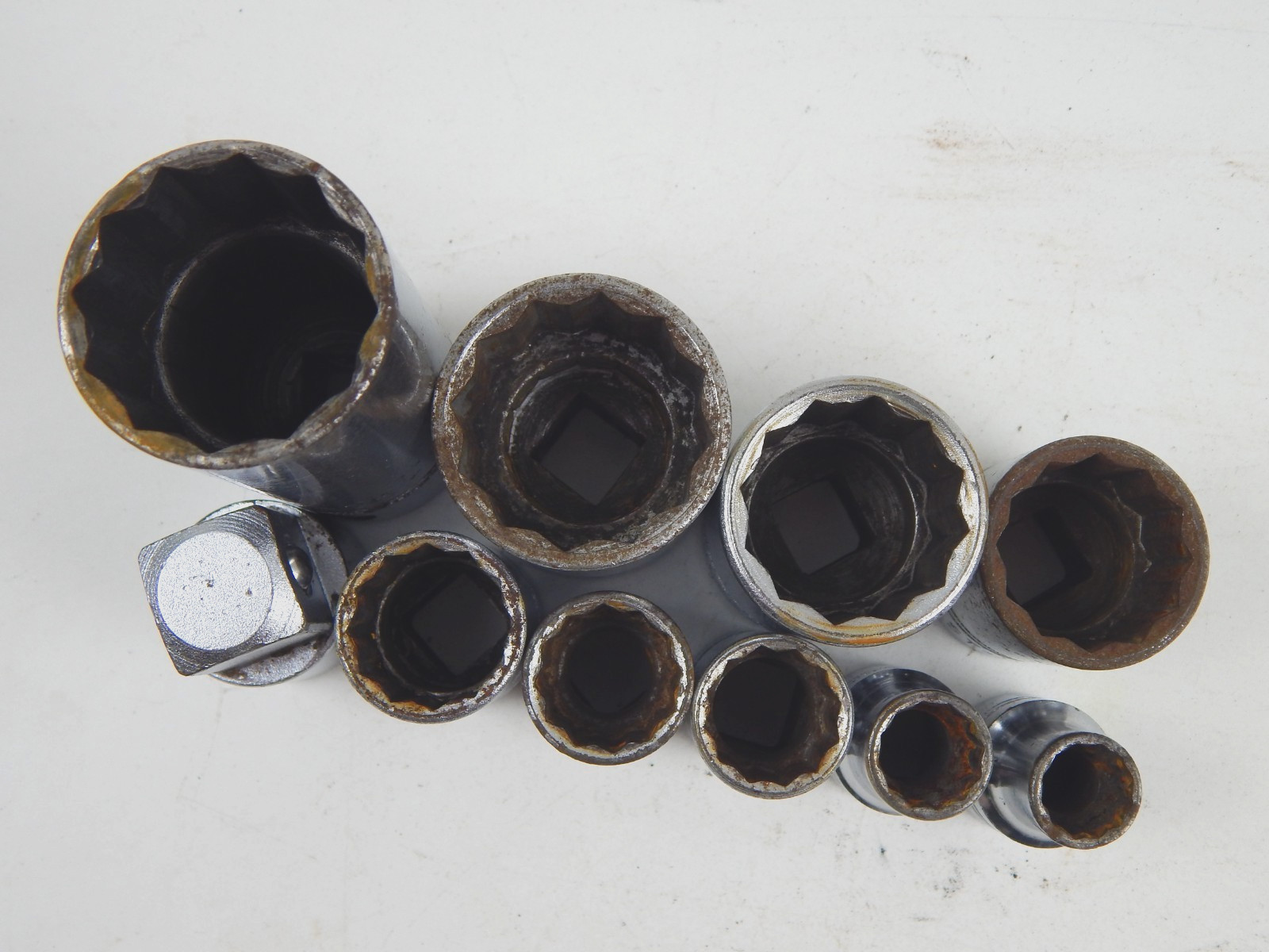 Williams Tools ST 1/2″ Drive SAE Shallow Socket Set 7/16″ to 1-3/16″ 10 Piece