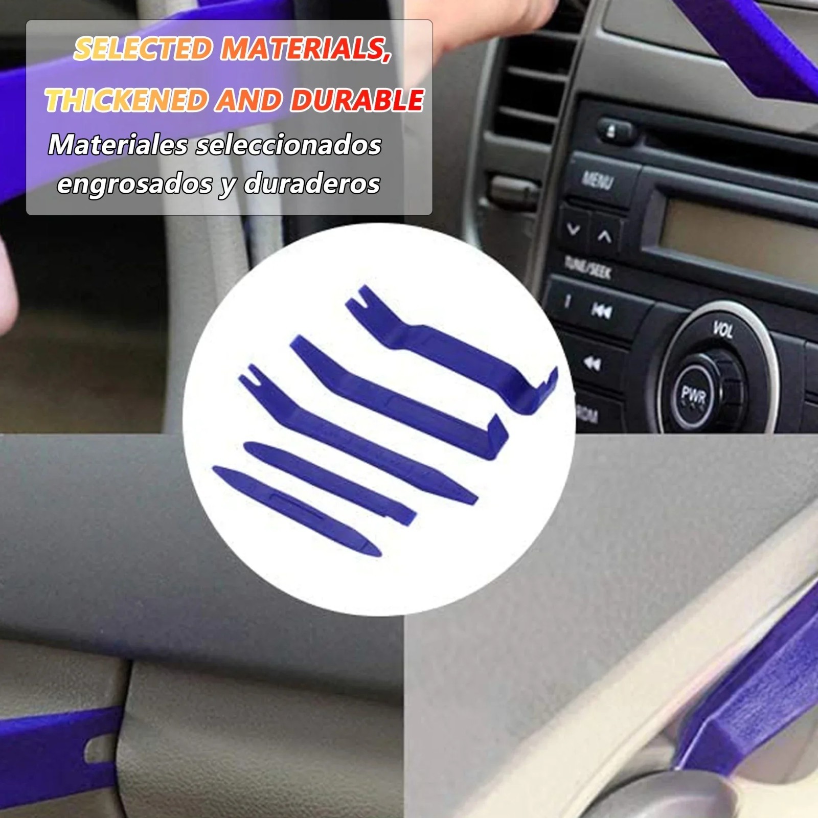 Auto Dismantle Tools Kit Plastic Kit Car Door Clip Panel Trim Removal Kit Door