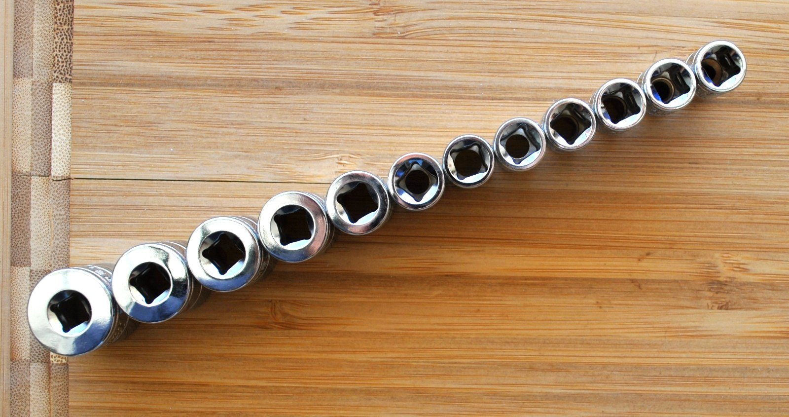 Matco Tools Silver Eagle 12 Pc 1/4 Drive Metric Standard Socket Set 4mm-14m Mint