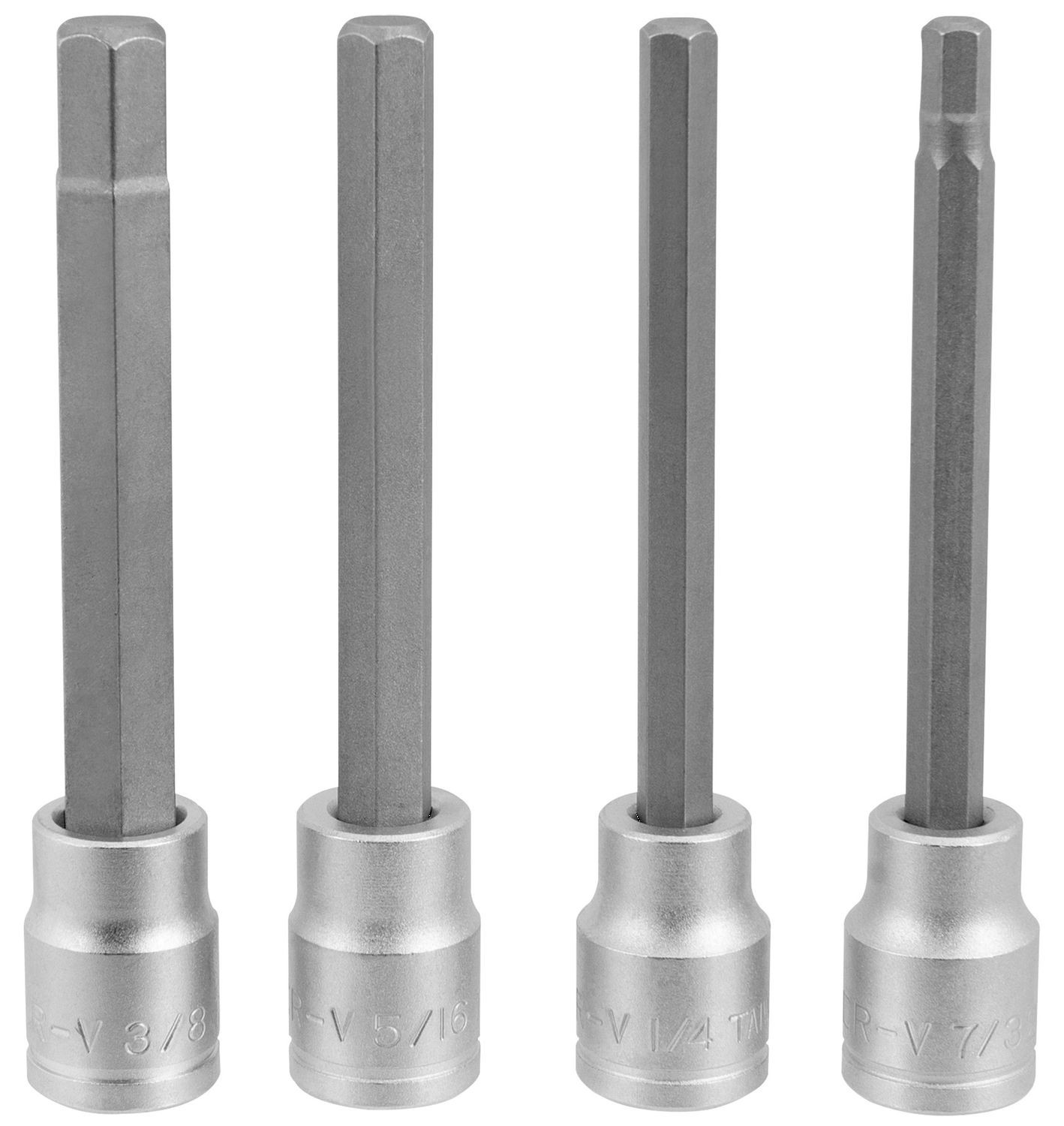 Performance Tool W86021 4 Piece SAE Brk Cal Hex Bit Set