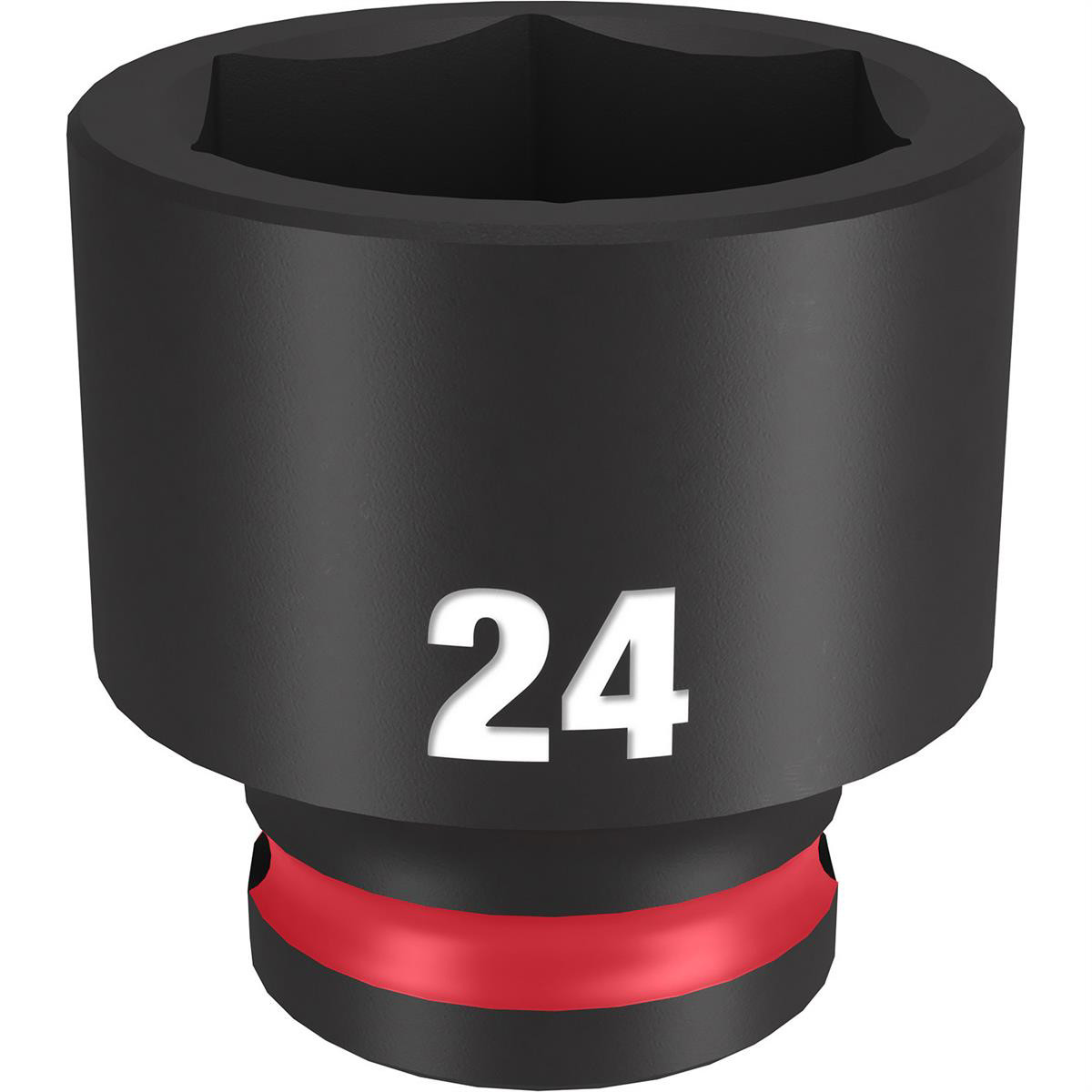Milwaukee Tool SHOCKWAVE Impact Duty 3/8″Drive 24MM Standard 6 Point Socket