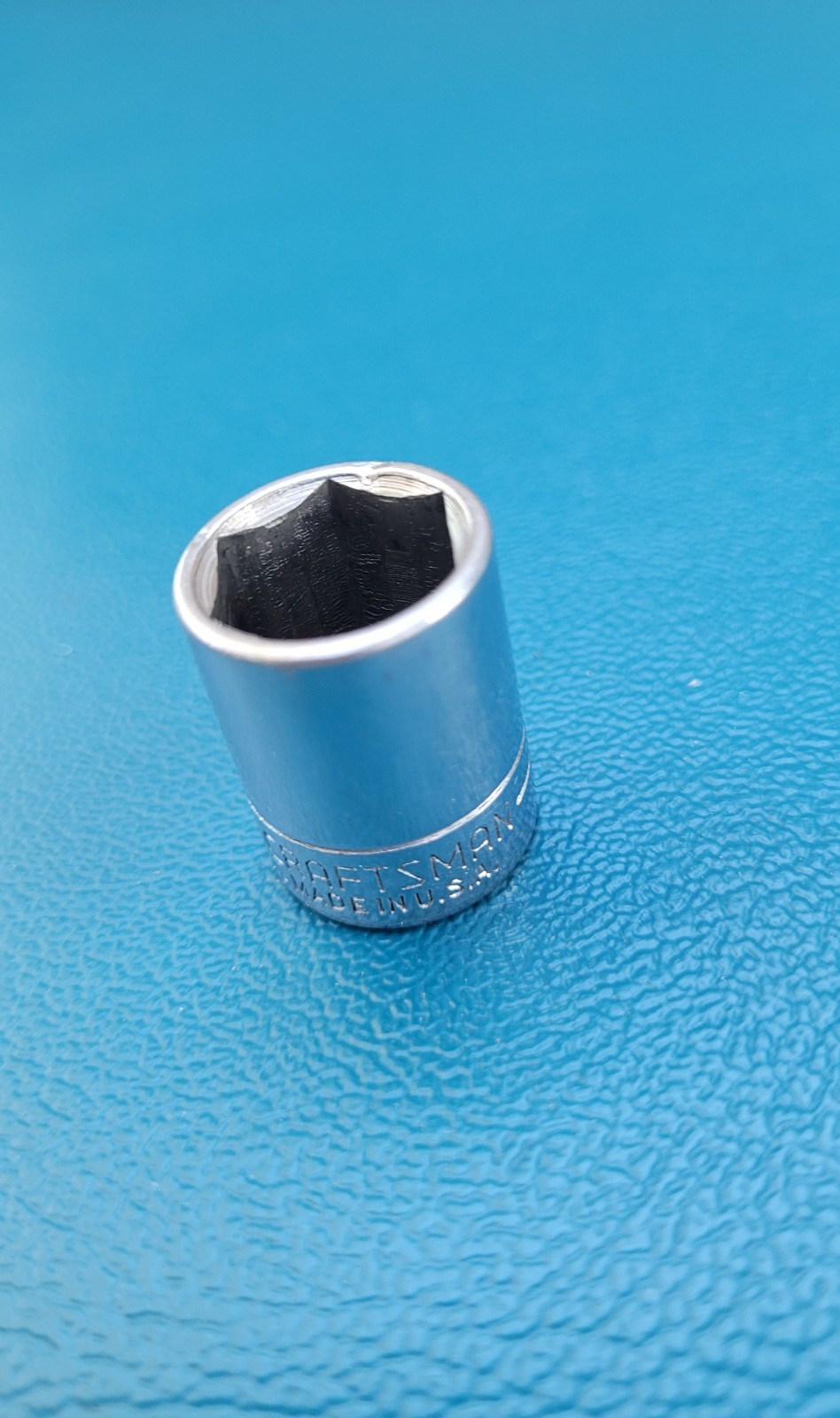 Craftsman -VV-43499 1/2″ 6 Point 1/4″ Drive Shallow Socket Made In USA.