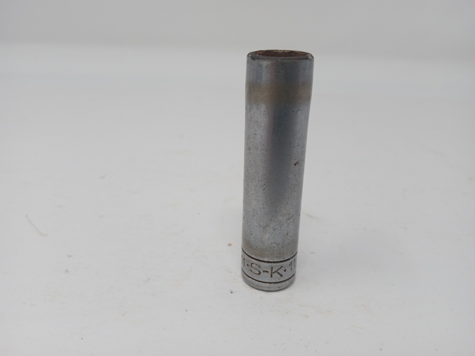 S-K 11/32 inch Socket 1/4 inch Drive 6 Point 41911 USA