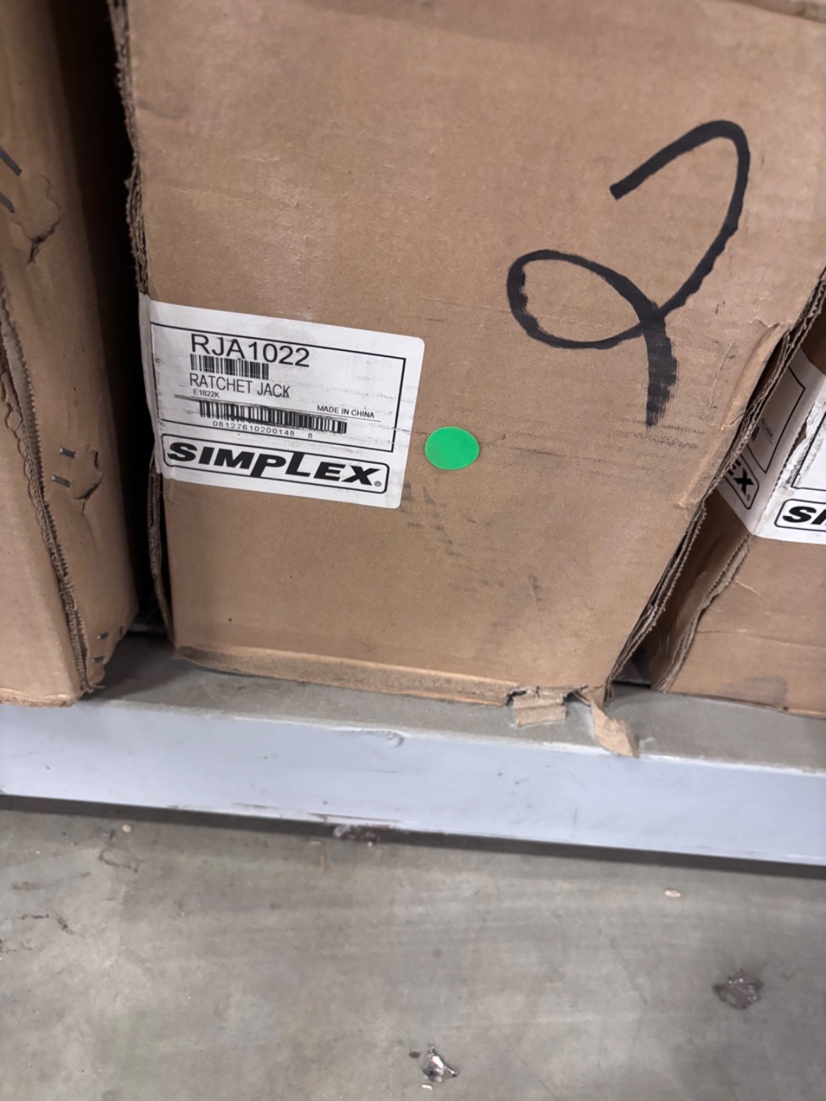 Simplex – Rja1022 – Ratchet Jack