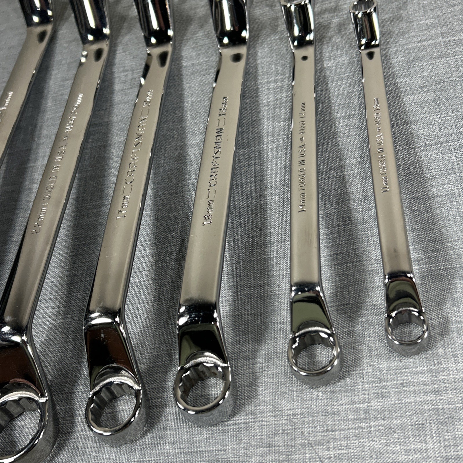 Craftsman Professional Deep Offset Full Polish Metric 6-piece Set VA 10-23mm