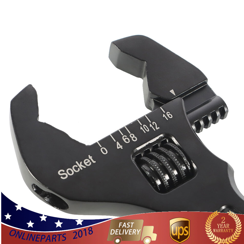 3AN-16AN Adjustable An Fitting Wrench Aluminum For An Hose Adapters Ends Spanner