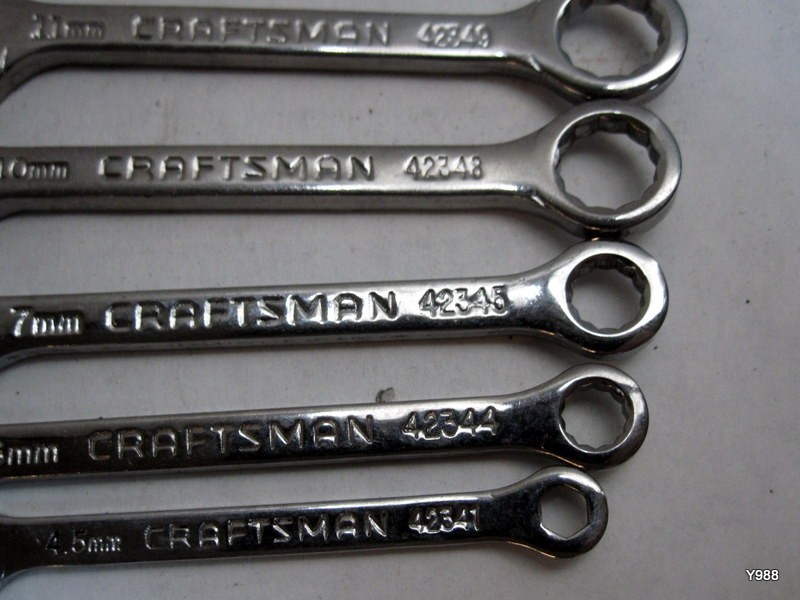 CRAFTSMAN set of 5 Midget mix lot See description