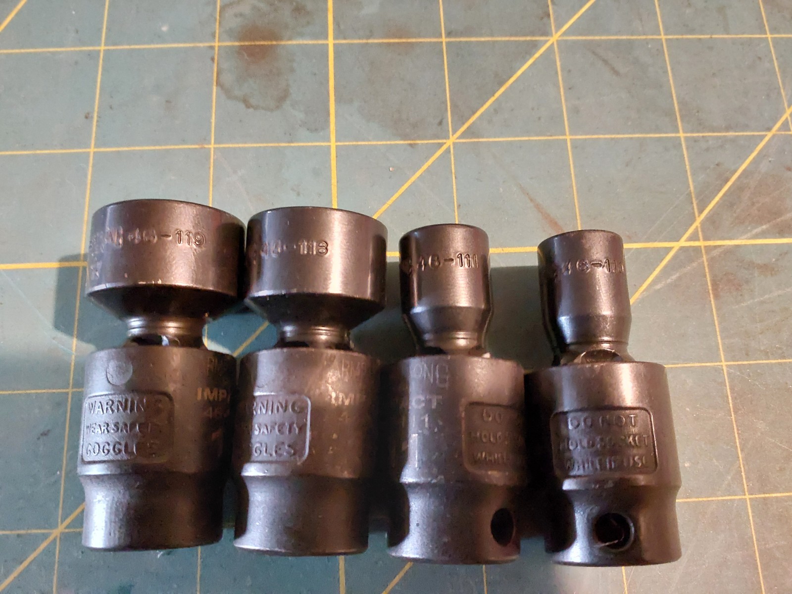 Armstrong Usa 3/8″dr Universal Impact Socket Set 10-19mm