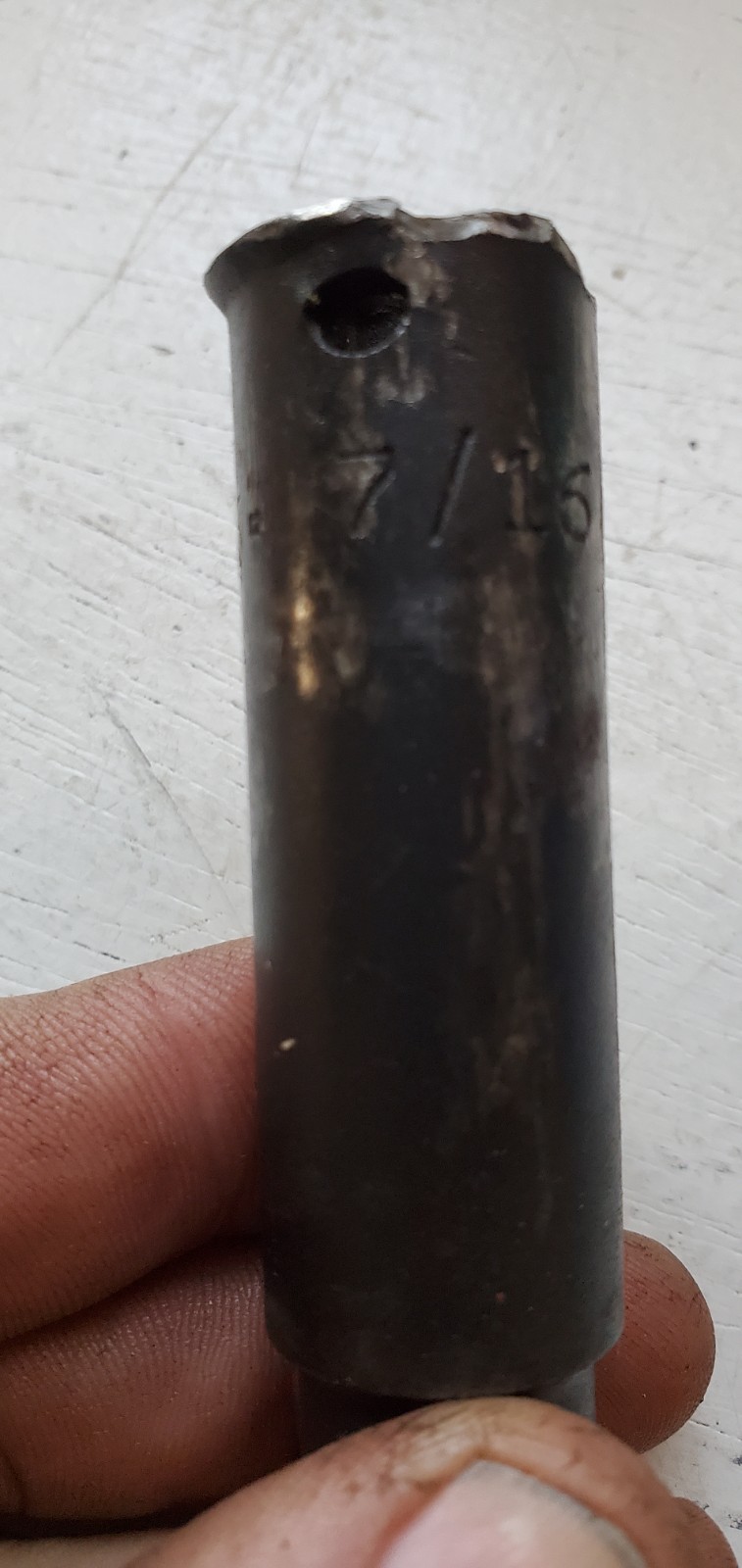 MAC TOOLS 1/2 SAE 6 Point DEEP Impact Socket Set Partial with Tray VT 10