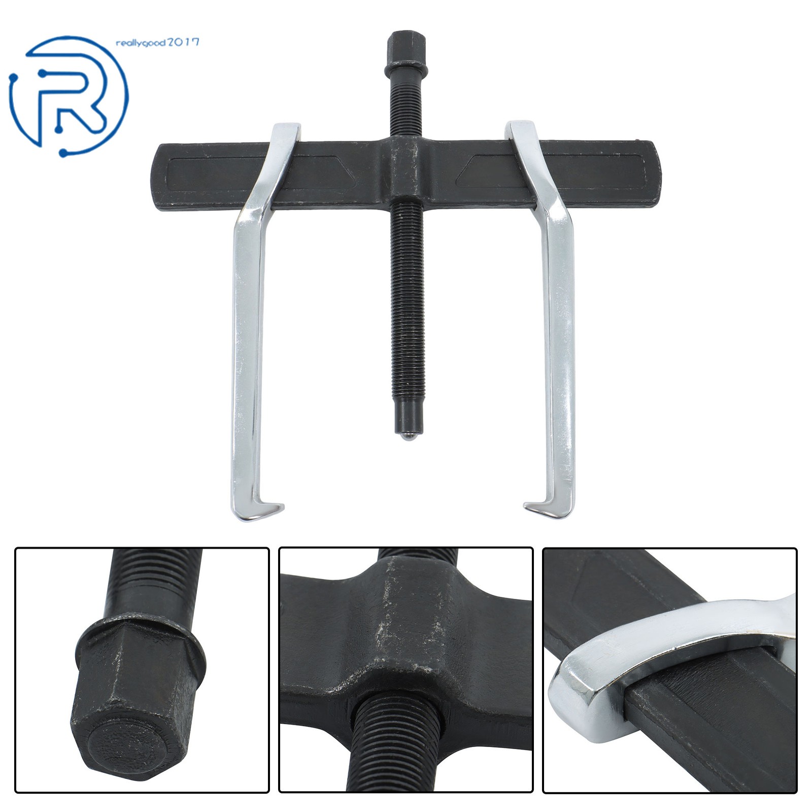 For CR-V Bearing Puller Gears Removal Tool 12 Inch 2-Jaw Gear Puller Adjustable