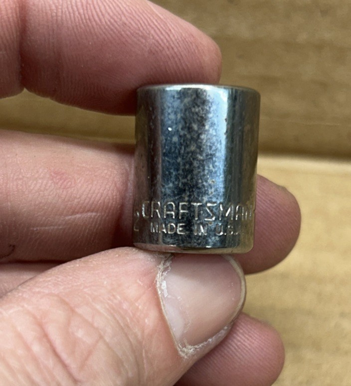 Craftsman USA 1/2″ Socket 6 Point 1/4″ Drive Inverted G 43499