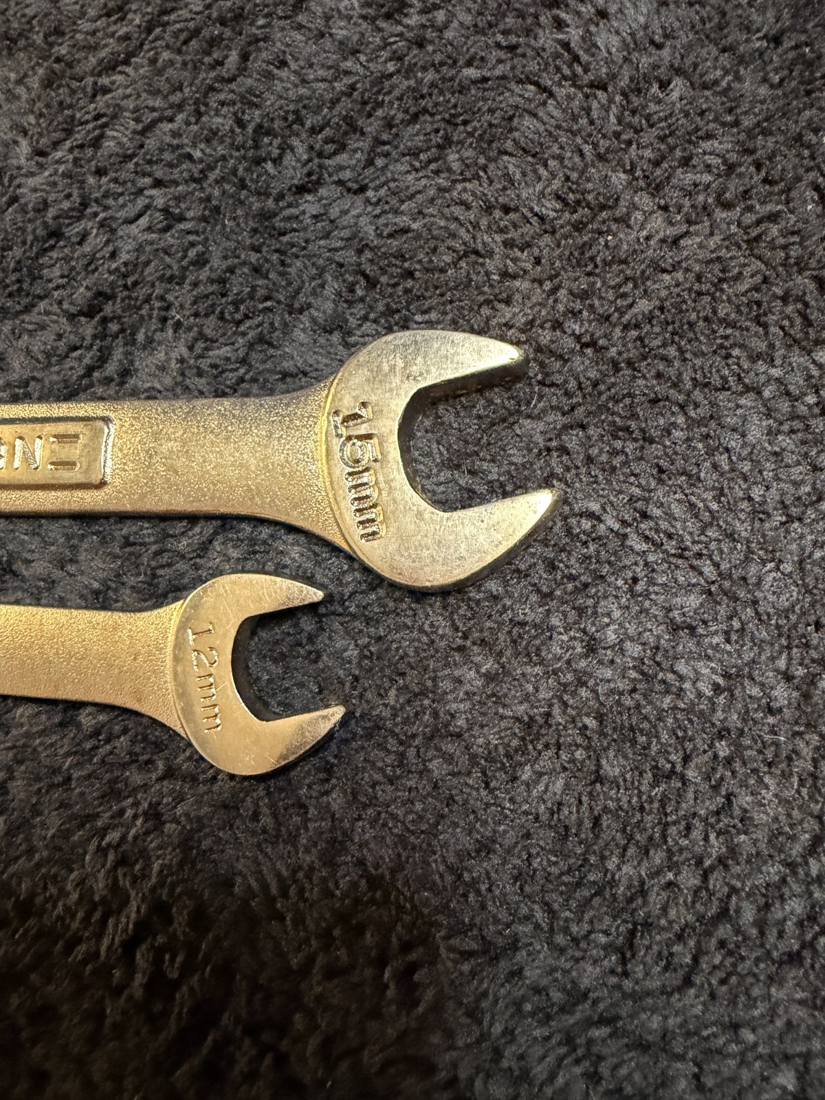 2 – Craftsman VA Metric Combination Wrenches 15mm 12mm see pictures