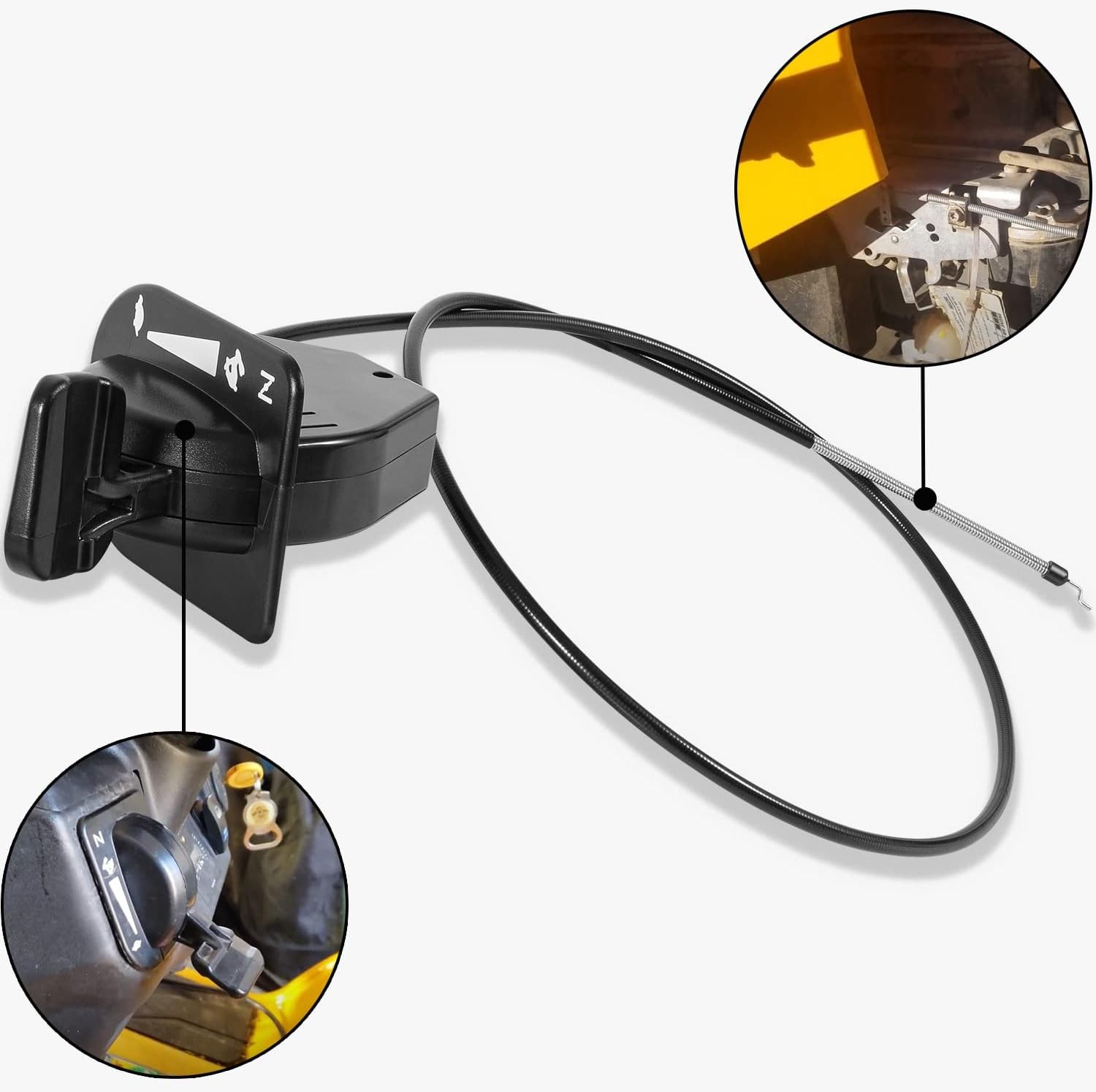 46P06431 Throttle/Choke Cable Fits for CUB Cadet XT1 XT2 SLX54 GX54 GX50 ST54