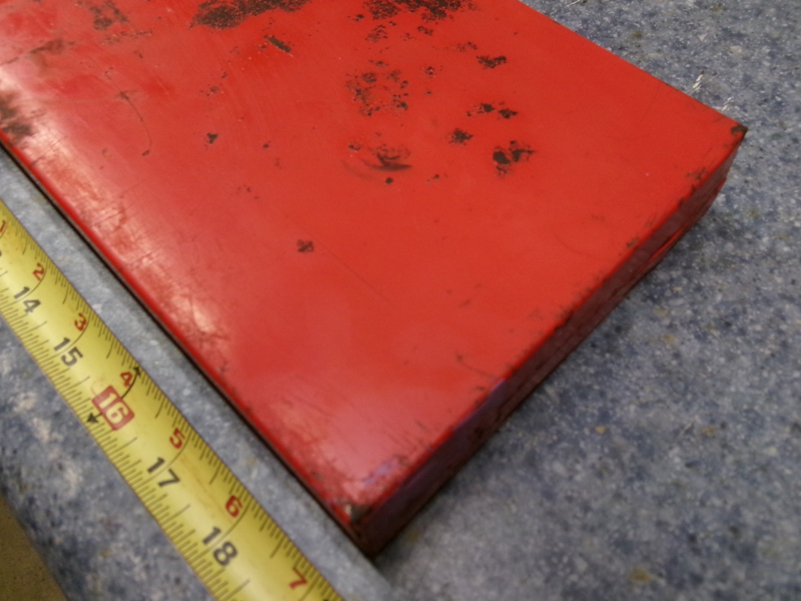 Snap-on USA Red Metal Tool Box No KRA-284B (no tools box only)