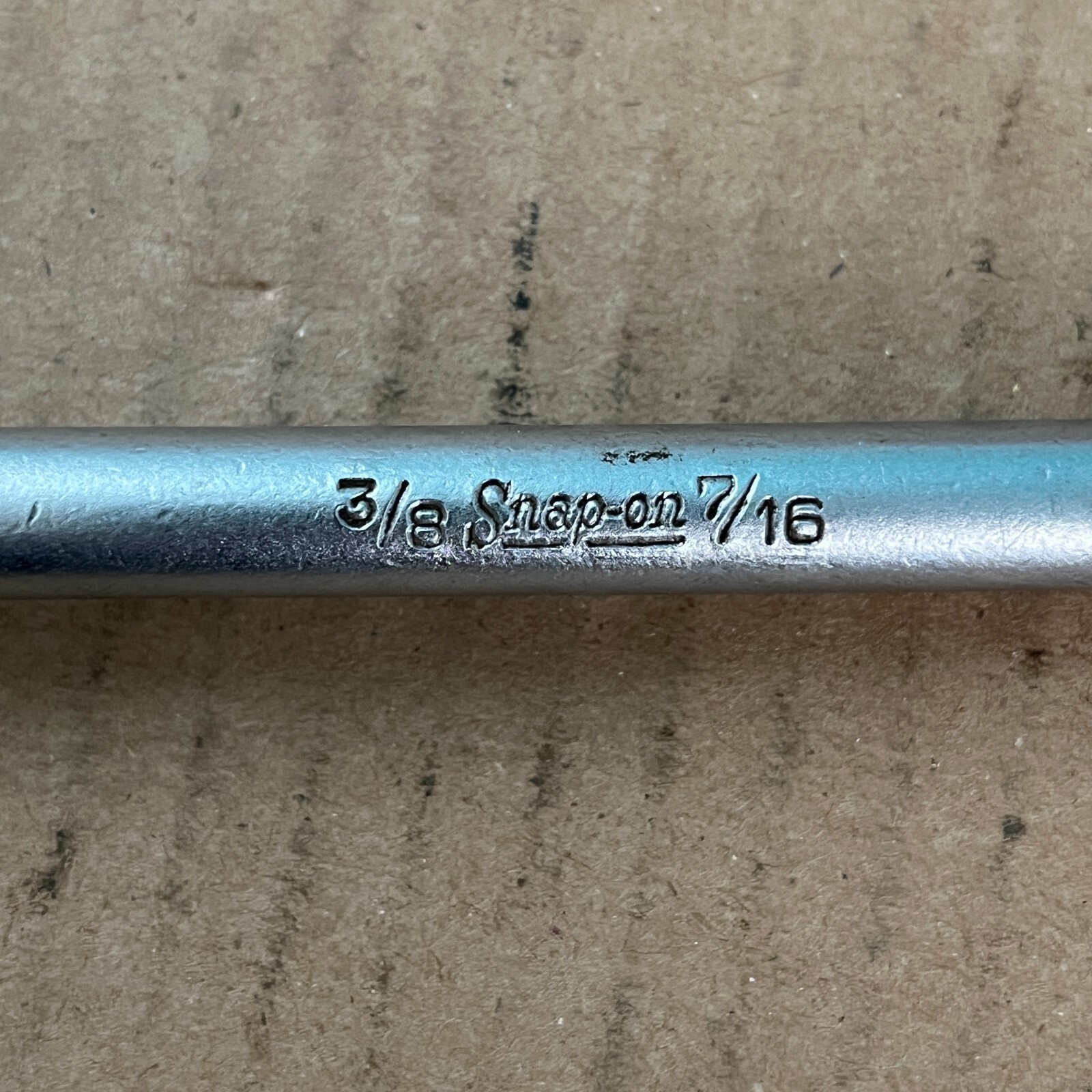 Snap-On B-1456A 3/8” x 7/16” Bleeder Box Wrench SAE 6Pt USA