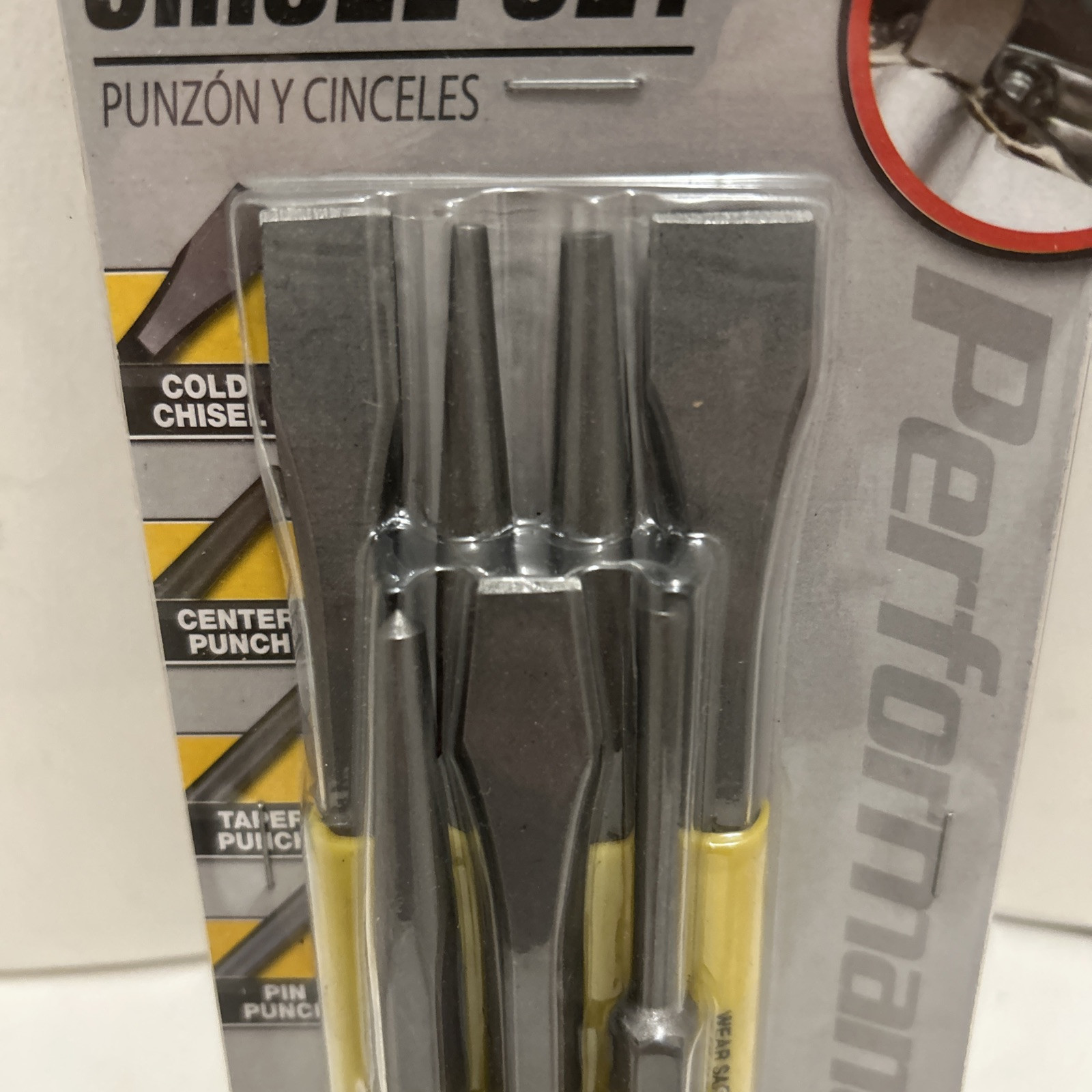 Wilmar 7 pc. Punch & Chisel Set, High Carbon Steel,
