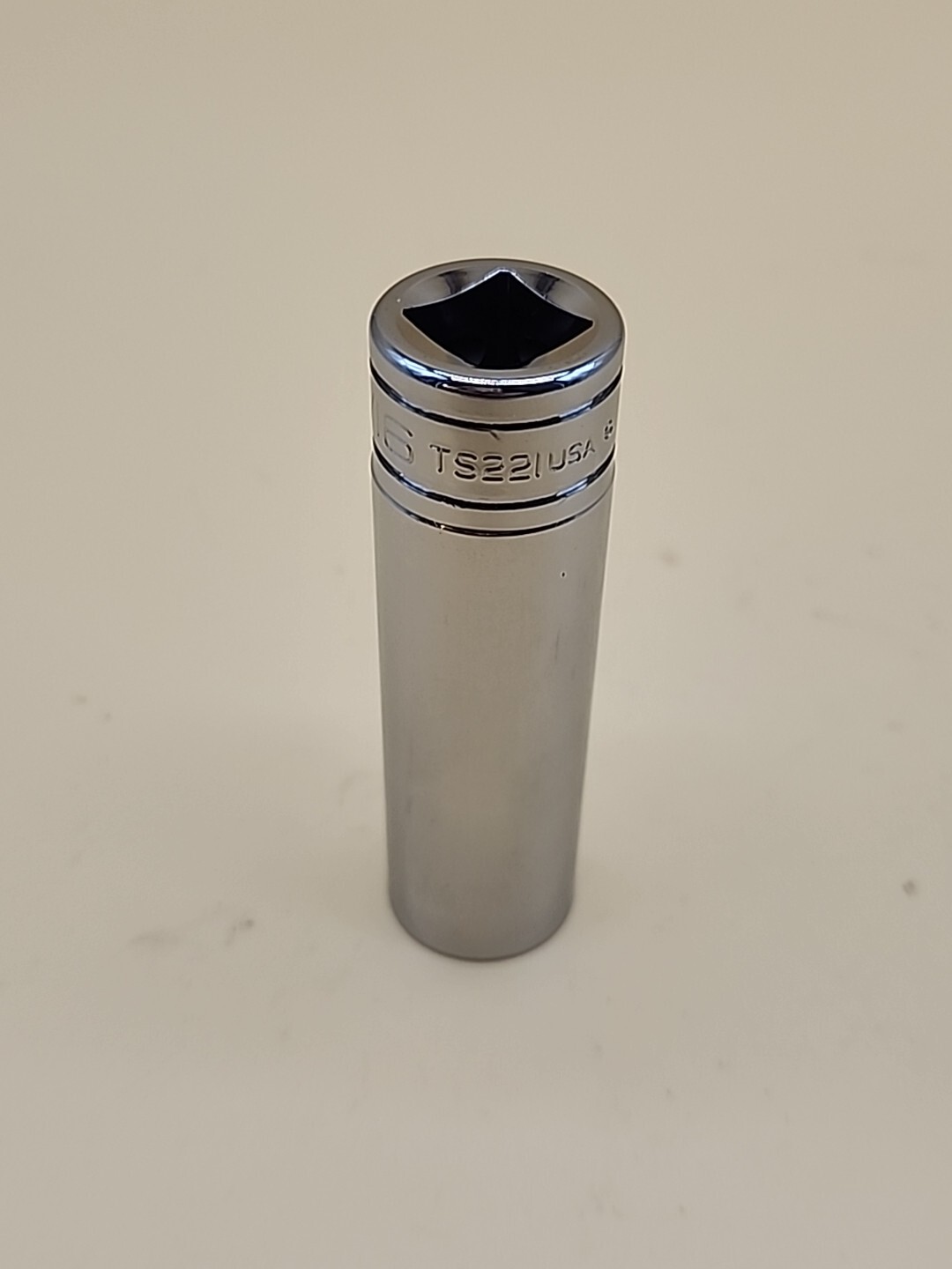 Snap-on Tools TS221 11/16″ SAE Flank Drive Deep Socket 1/2″ Drive 6 Pt USA