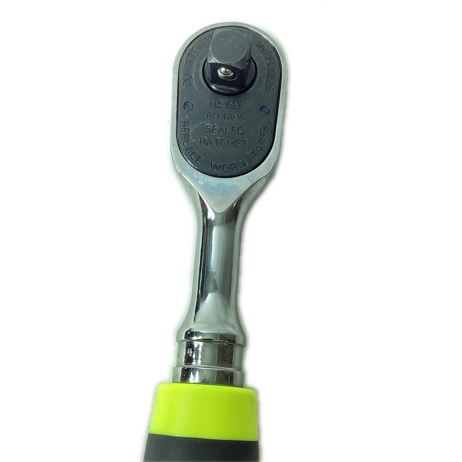 Snap-on FH100 3/8″Drive Hi Viz Soft Grip Handle Ratchet [Used]