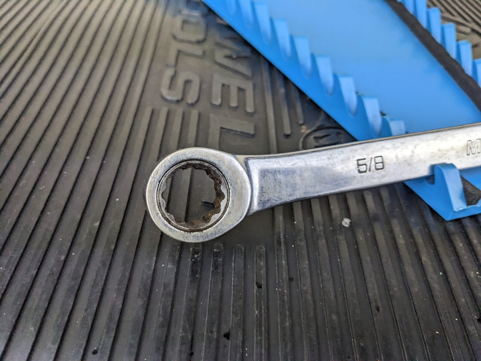 #ba348 Matco Tools 5/8 Ratchet Wrench Double Box End