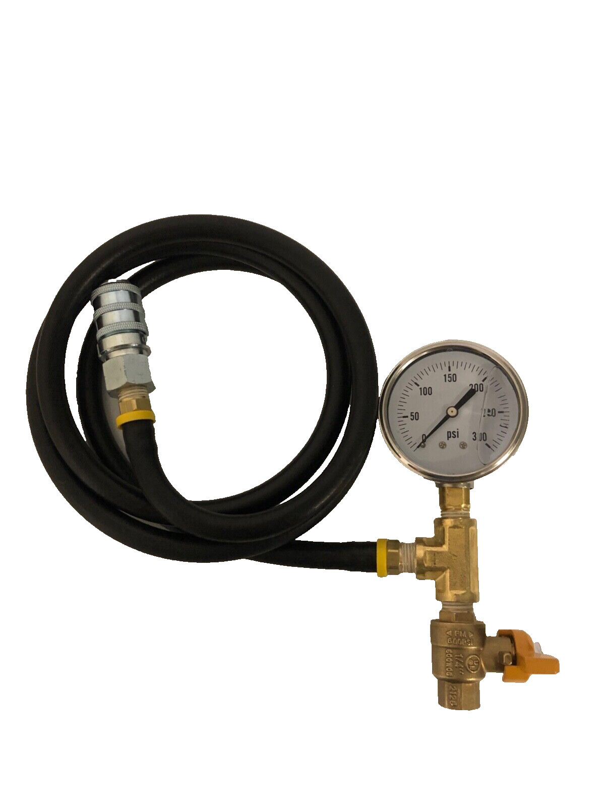 Compucheck Fuel Pressure Test Gauge for Cummins Diesel and More 2 Year Warranty!