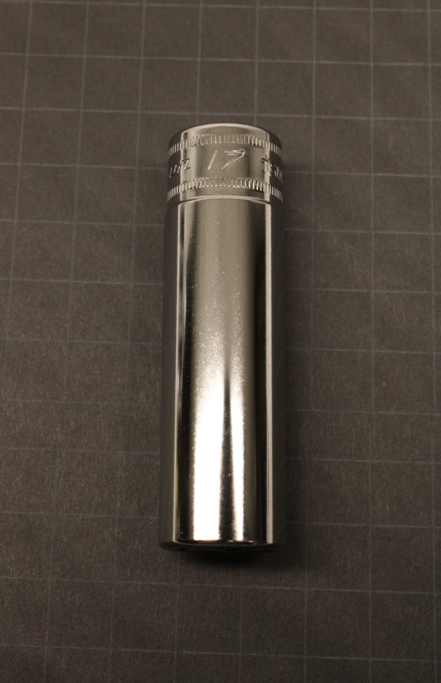 SNAP-ON USA 1/2″ DRIVE 6 POINT CHROME DEEP SOCKET NEW TSM17 17MM