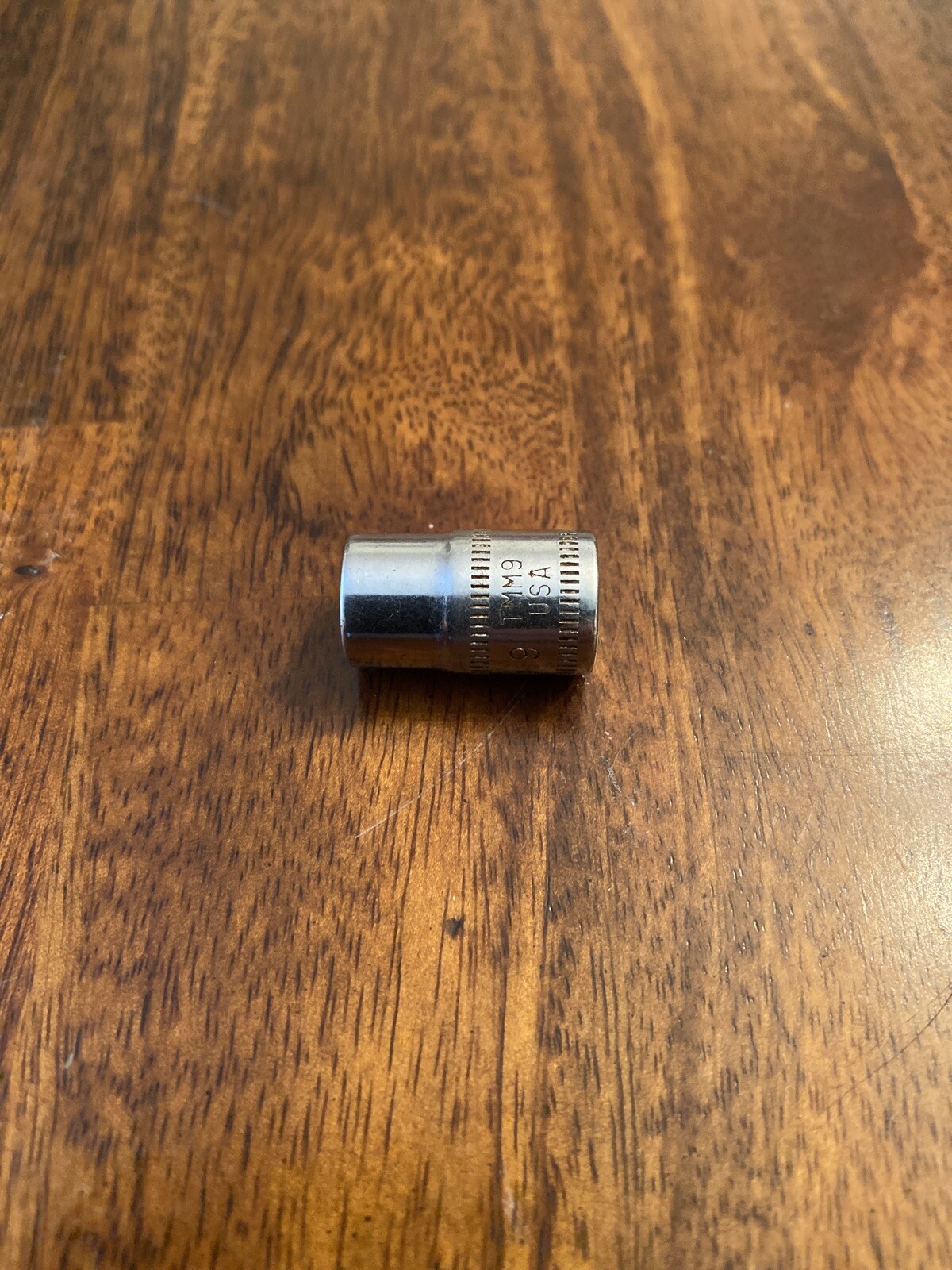 NEW 🇺🇸SNAP ON TMM9 1/4″-DRIVE 9mm 6-Point Chrome Shallow Socket