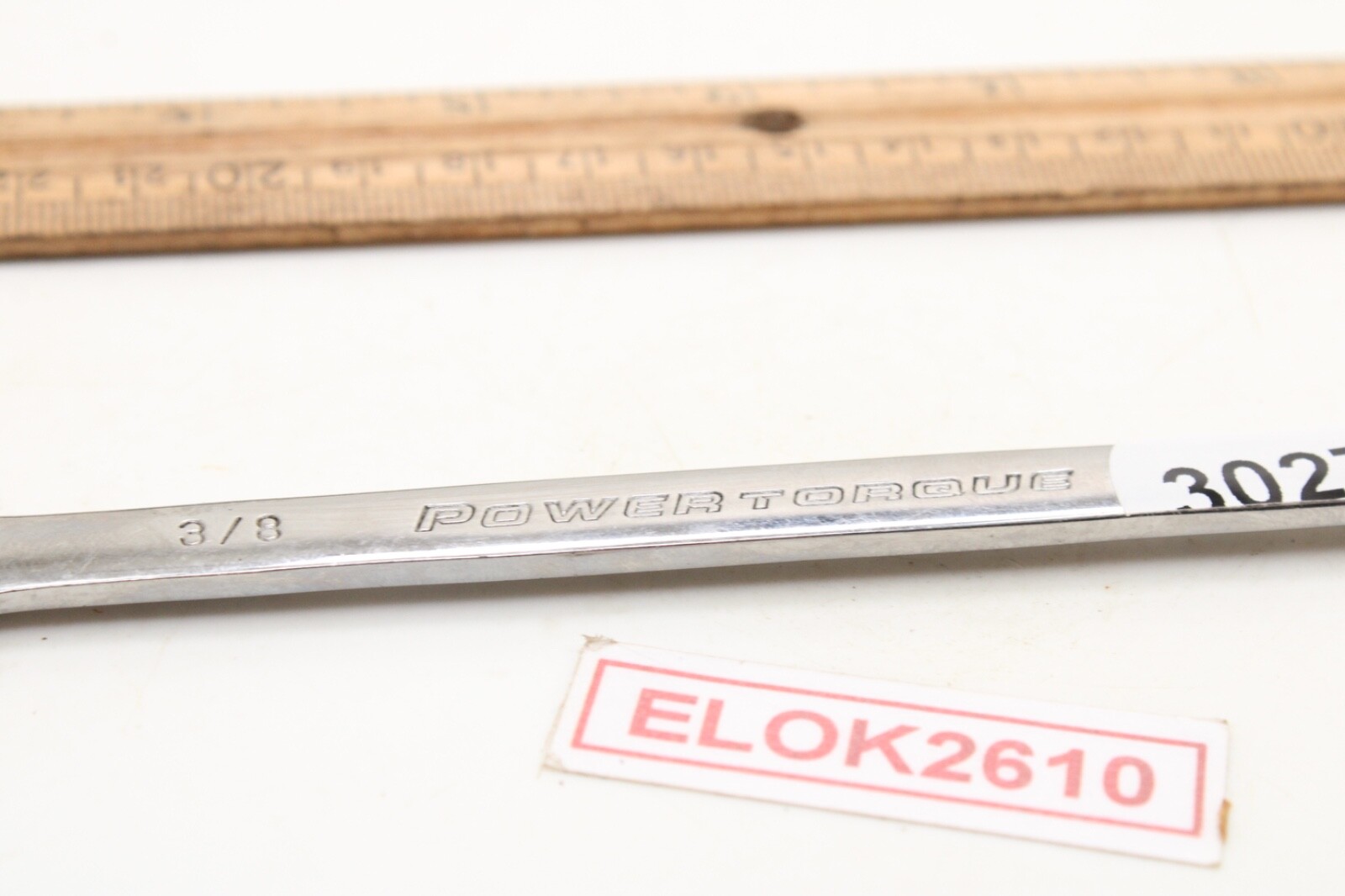 Power Torque GM6531 3/8″ 12 Point SAE Ratcheting Combination Wrench Chrome