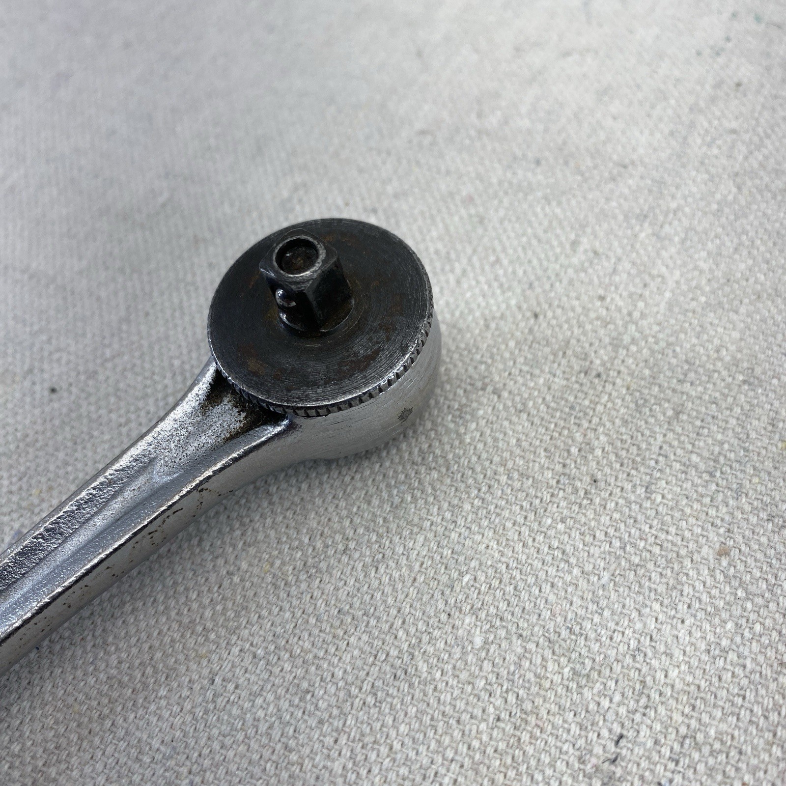 Vintage Craftsman 1/4” Drive Ratchet Thumb Wheel Fine Tooth Quick Release 43178