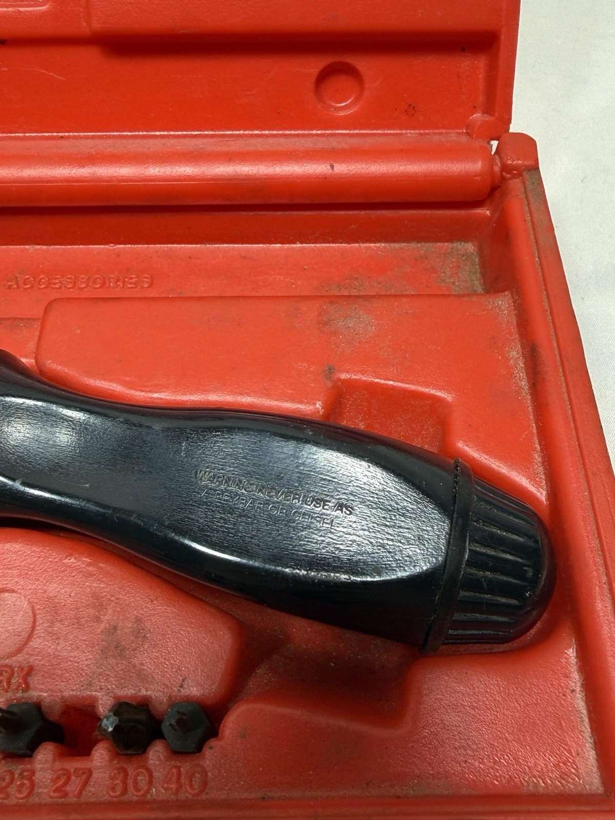 Snap-on Ratcheting Screwdriver Set SSDMR230 USA Incomplete
