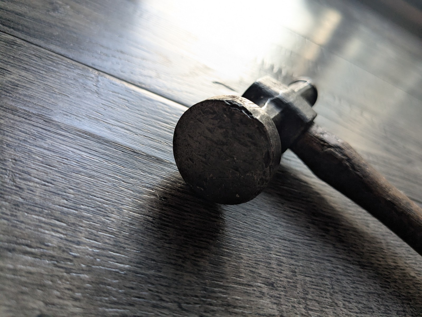 Vintage Auto Body Hammer Square and Round Face