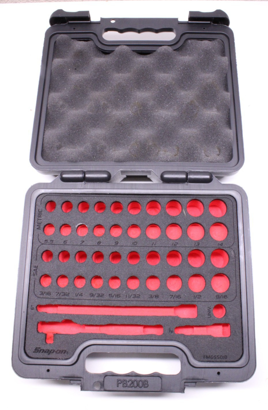 Snap-on Tools USA CASE ONLY For 44pc 1/4” Drive General Service Set 144TMPBFR