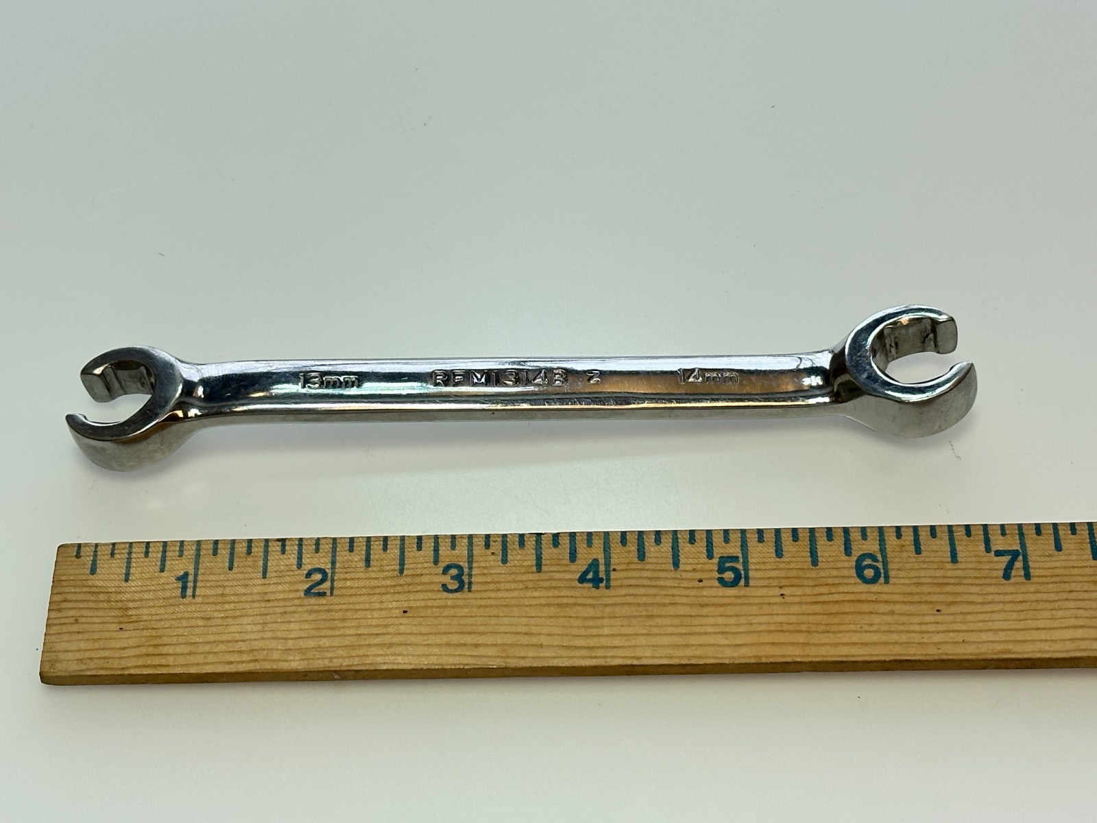 Matco Tools USA RFM1314B Metric 13mm x 14mm Double Flare Nut Line Wrench 6 Point