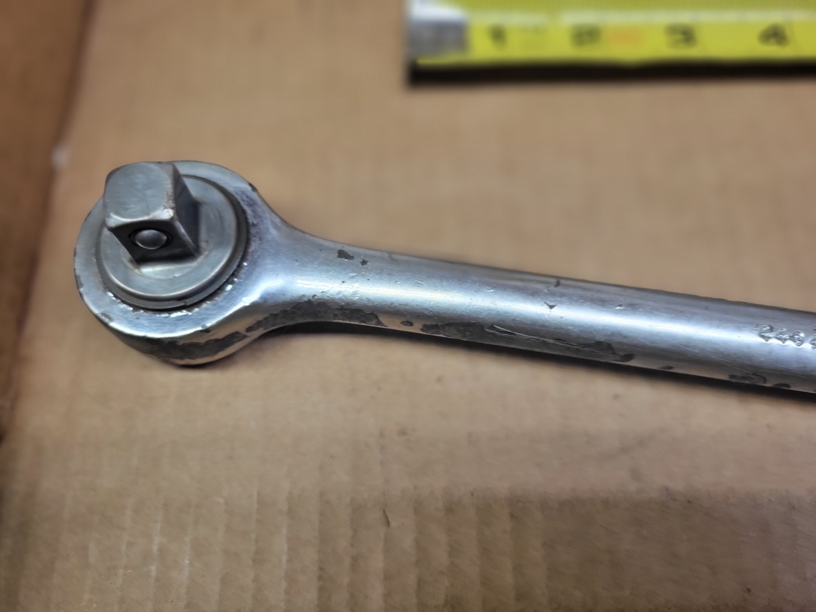 Vintage Wright Tool USA 1/2″ Drive Long Handle Ratchet 4494
