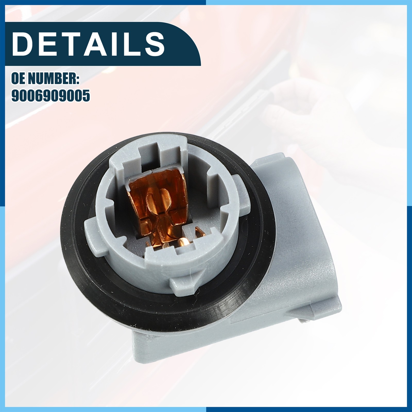 License Plate Light Socket fit for Toyota Tacoma 1995-2004 2 Pin