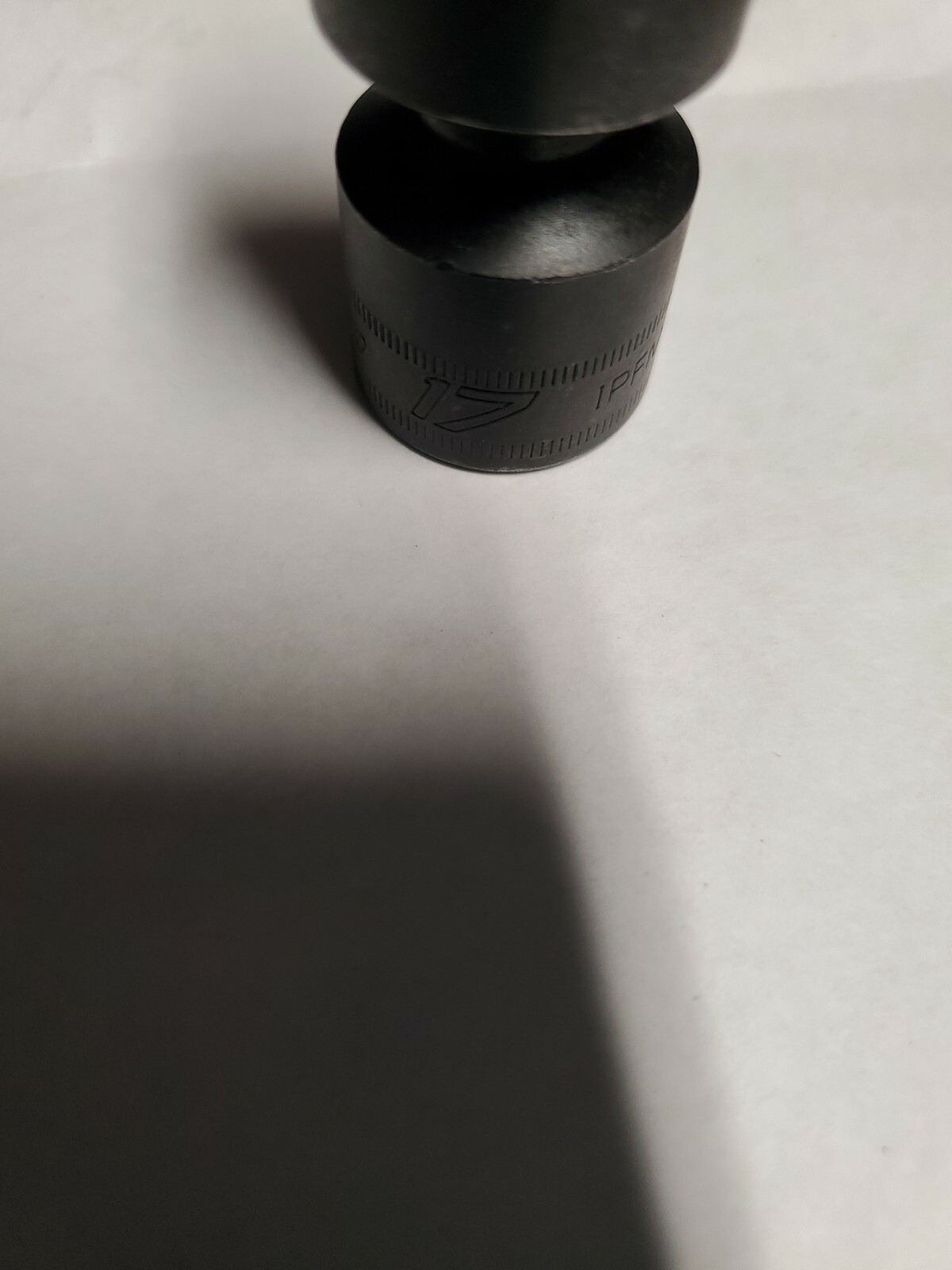 Snap-on Tools USA NEW 3/8″ Drive 17mm Metric 6PT Impact Swivel Socket IPFM17C.