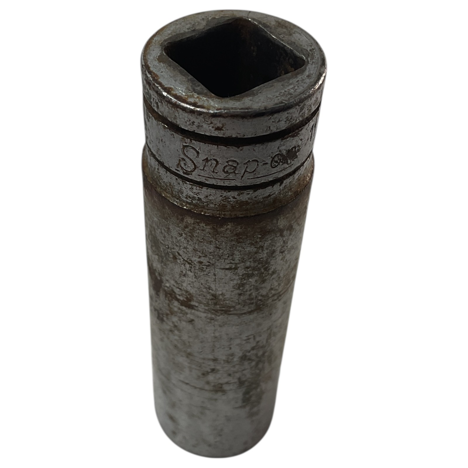 Snap-On Deep Socket 11/16″ S-221 1/2″ Drive Chrome As Pictured Mechanic As Is
