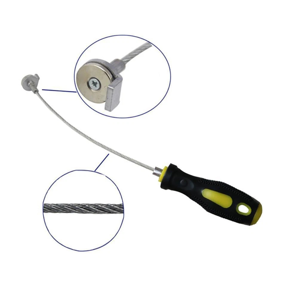 Magnetic Oil Drain Plug Remover Strong Tool Wrench Anti Scald Pan-screw Sleeve