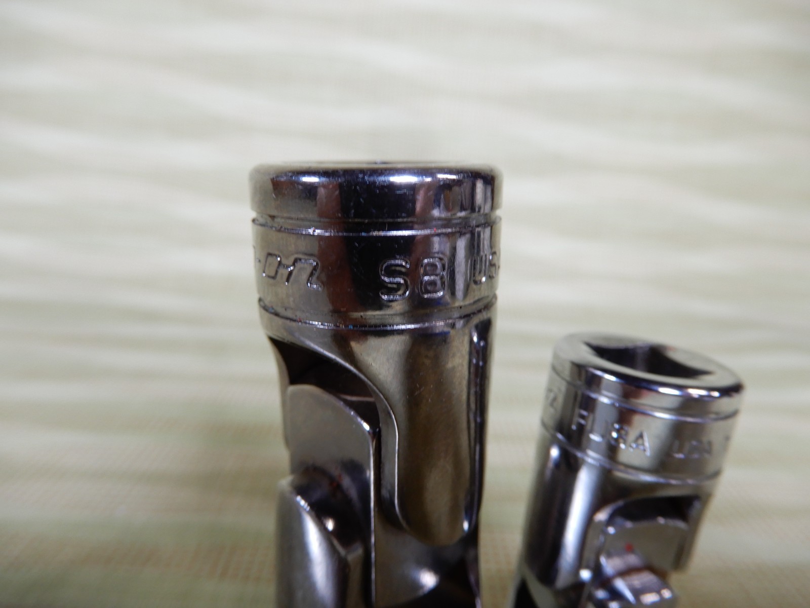 Snap-On S8 (1/2) & FU8A (3/8) Swivel Drive Extensions Great Condition VX