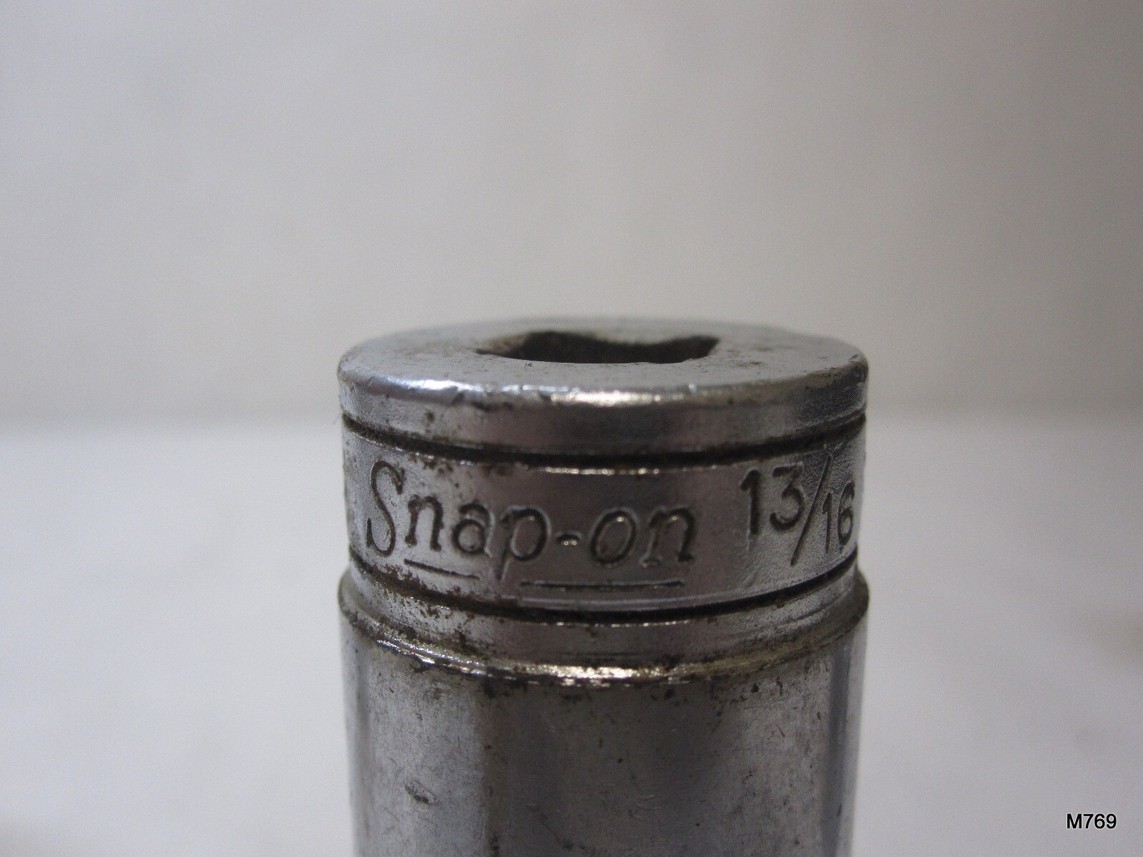 6 QTY Assorted SnapOn 3/8-Drive 6P Shallow/Deep Socket (2) 1/4 (2) 13/16 1/2 3/4