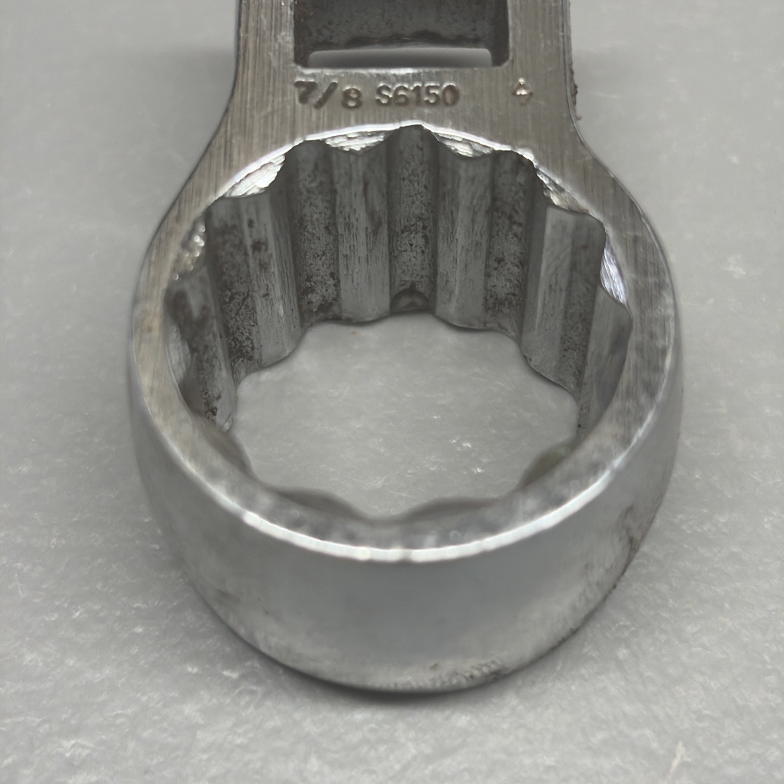 Snap-On 1/2″ drive SAE 7/8″ 12 point sensor socket Oxygen sensor socket S6150