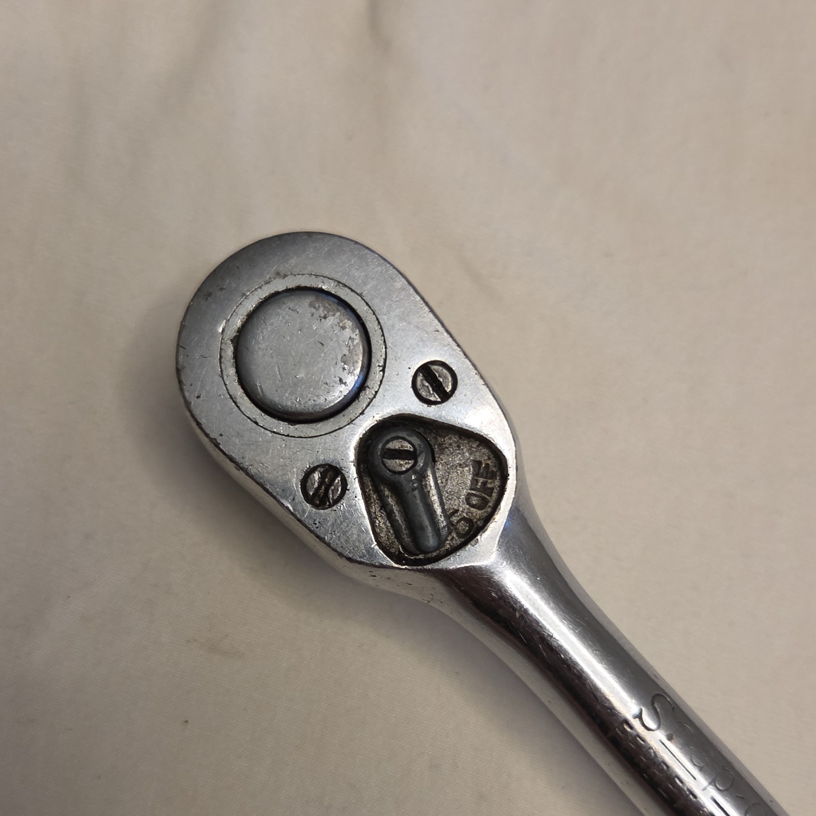 Snap On Tools Vintage F-70N Ferret 3/8” Drive Standard Ratchet USA