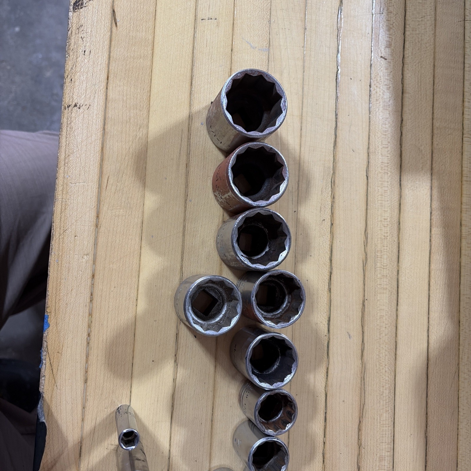 P&C 12-Point 1/2″ Drive Socket Set 17 Total Sockets Standard SAE USA Made