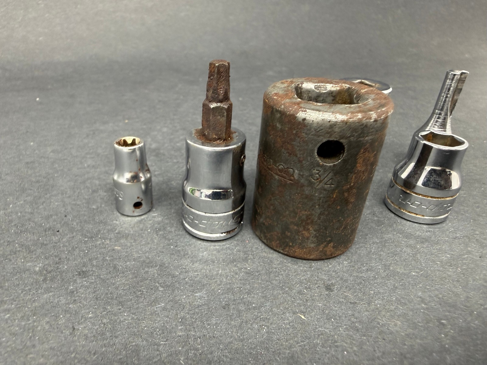 Snap-on Mixed Lot TLE50A 1/4″ TMMS13 13mm 1/4” FTX27A 3/8″ TM30 1/4″ TM240 Drive