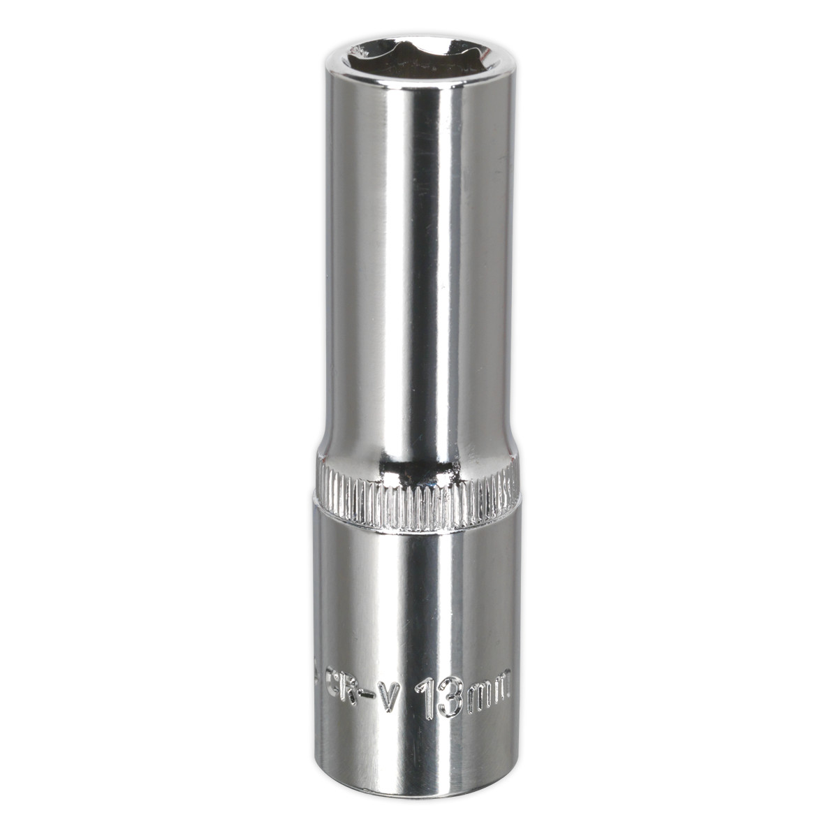 Sealey 13mm 1/2″ Square WallDrive Deep Socket Fully Polished Finish Tool SP1213D