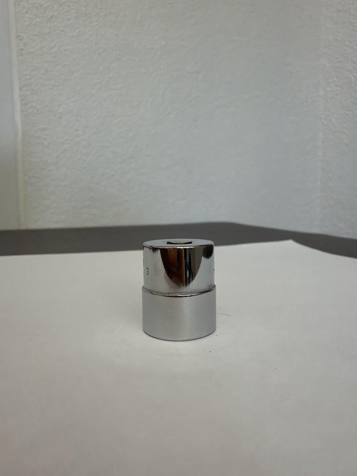 SNAP ON 9/16″ TM18 1/4″ DRIVE SAE 6 POINT SHALLOW CHROME SOCKET TM 18 9/16 «