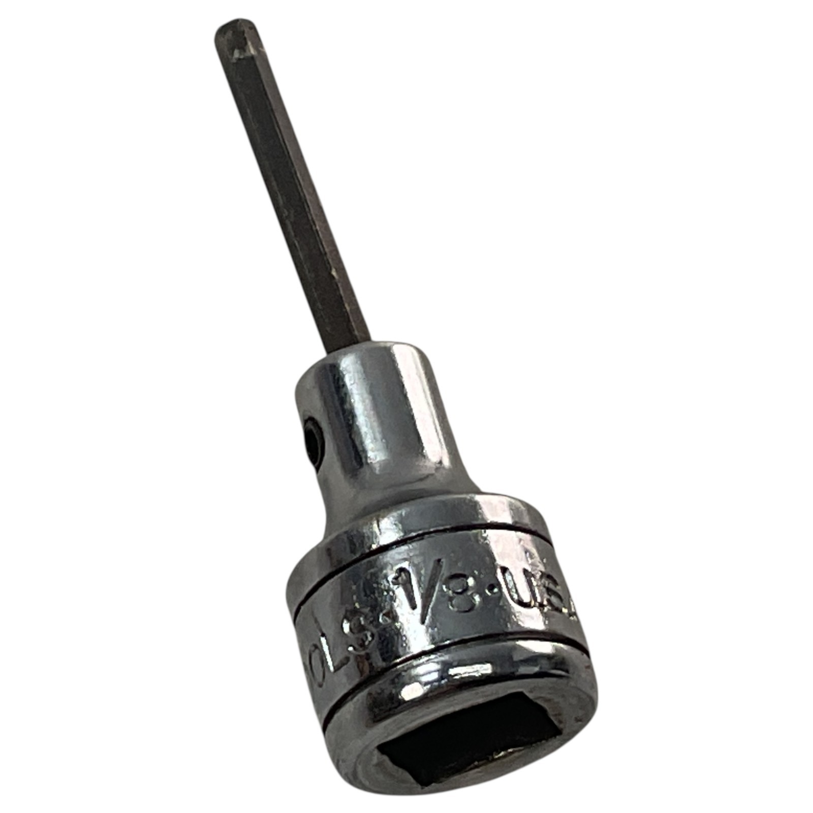 S-K Tools Hex Bit Socket 45404 3/8″ Dr 1/8″ Allen USA As Pictured Professional