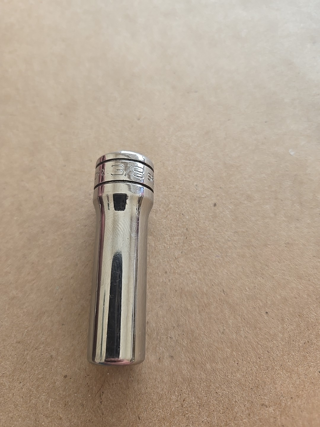 Snap On 3/8″ Drive 3/8″ 6PT SAE Deep Chrome Socket SFS121