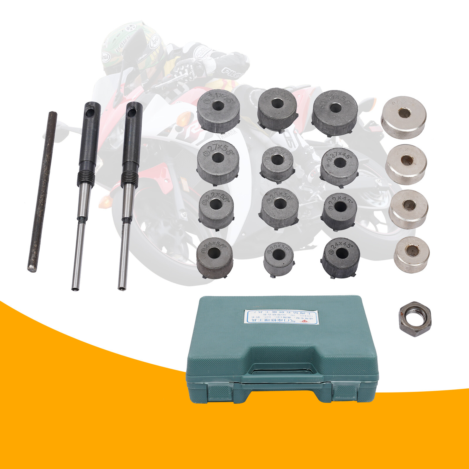 Honda Suzuki Valve Seat Reamer Set Motorcycle Valve Grinder Cutter Tool