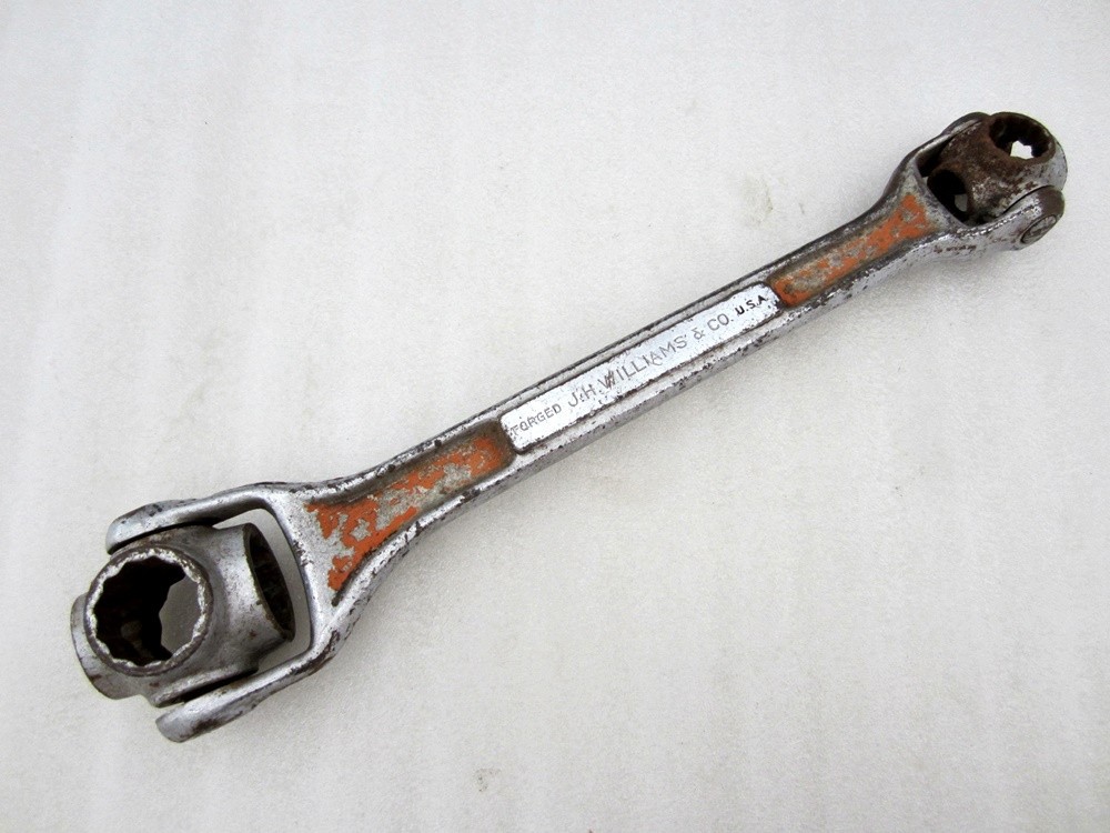 Vintage J.H. Williams Multisocket Dog Bone Wrench No. 1999 Made in USA
