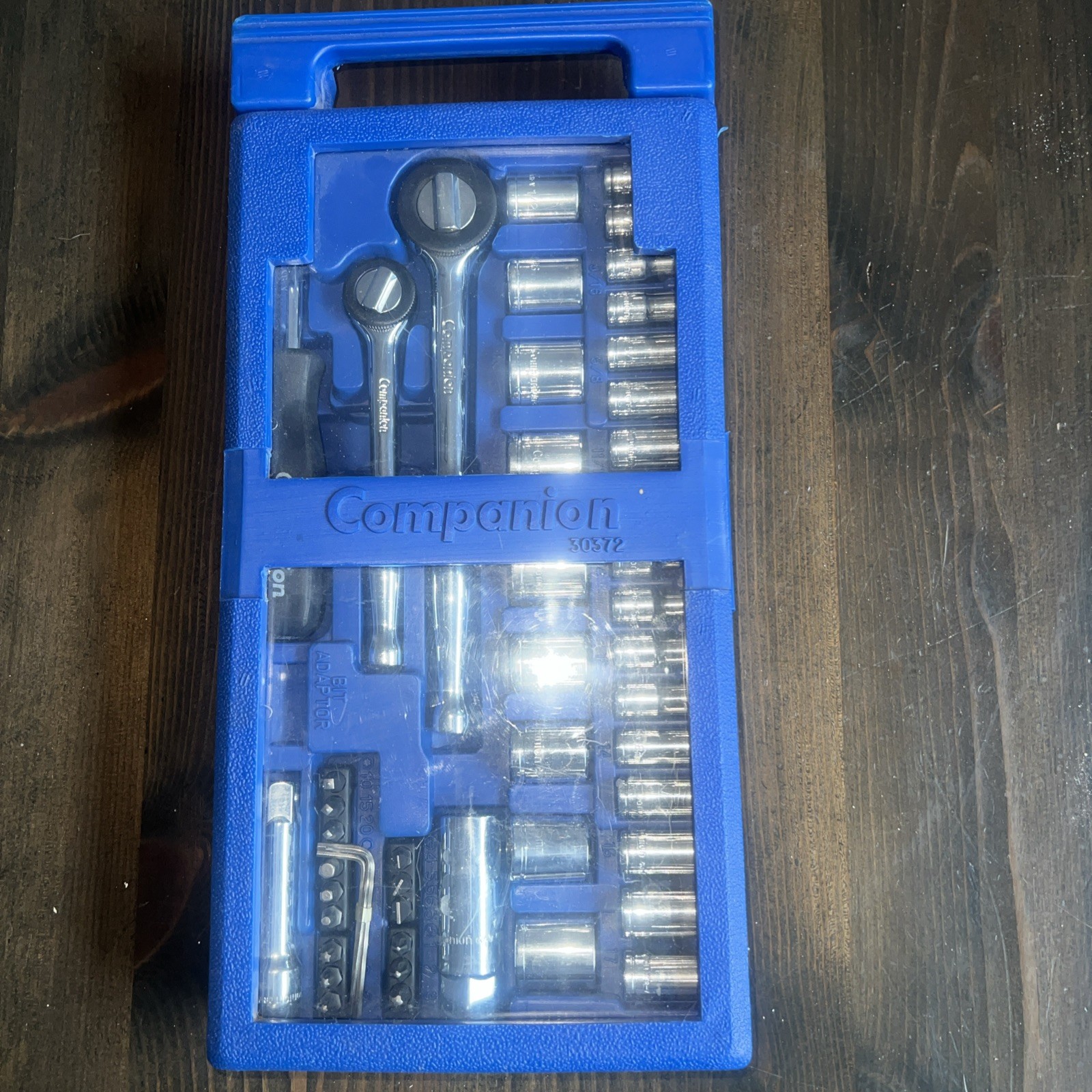 Sears Companion 48 piece 3/8″ Socket set 30372 USA Standard And Metric Like New